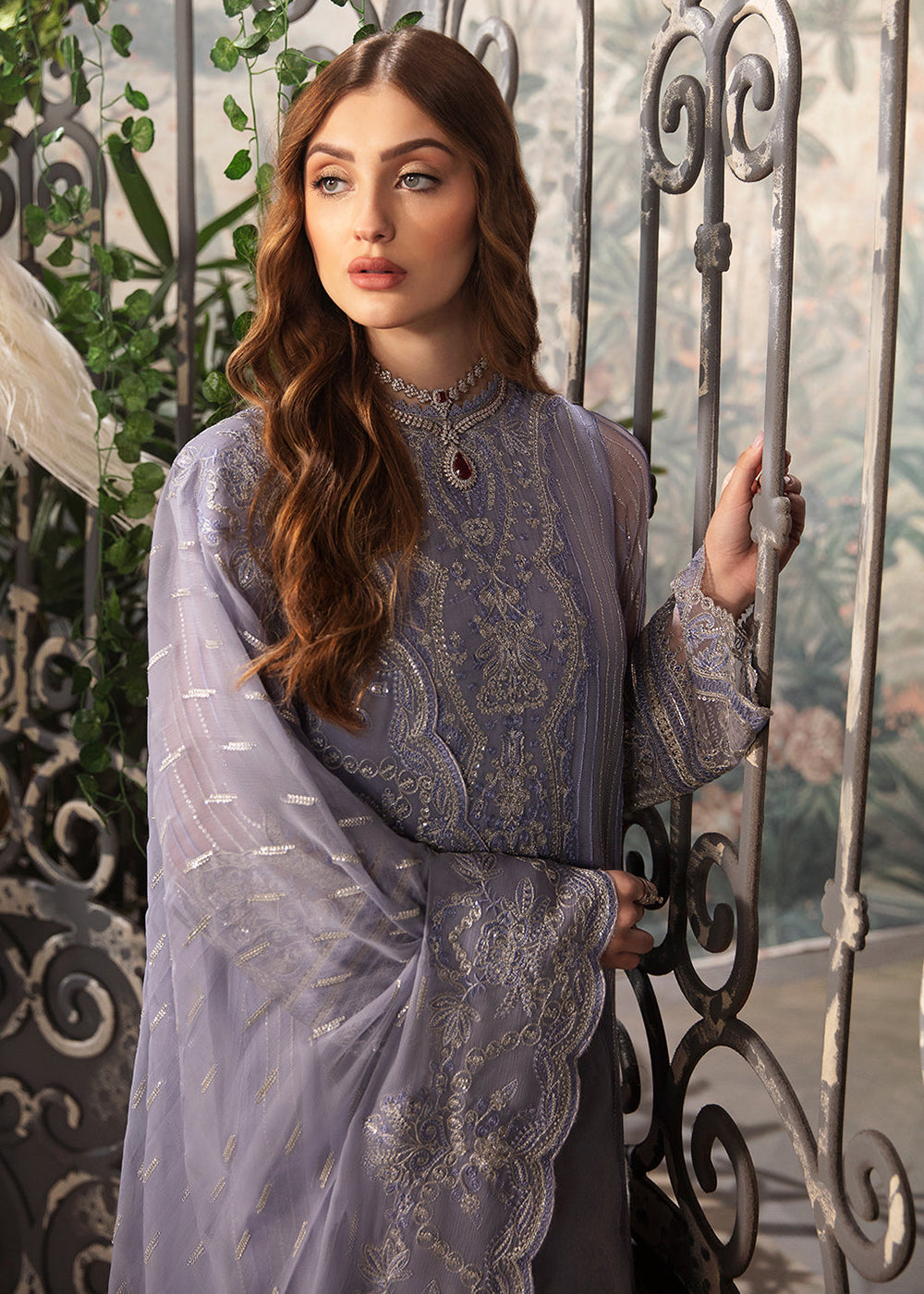 Buy Now La Fuchsia Luxury Formals '24 by Afrozeh | Elyssa Online at Empress Online in USA, UK, Canada & Worldwide at Empress Clothing.