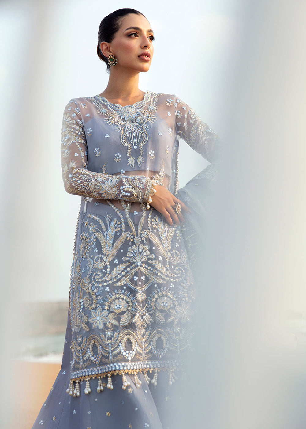 Buy Now Dastangoi Wedding Formals '24 by Afrozeh | Nashmia Online at Empress Online in USA, UK, Canada & Worldwide at Empress Clothing.