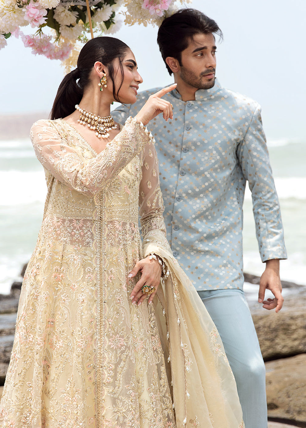 Buy Now Dastangoi Wedding Formals '24 by Afrozeh | Aroohi Online at Empress Online in USA, UK, Canada & Worldwide at Empress Clothing.