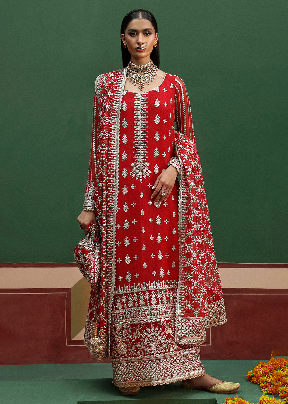 Buy Now Shehnai Wedding Formals '24 by Afrozeh | Nishat Online at Empress Online in USA, UK, France, UAE, Canada & Worldwide at Empress Clothing. 