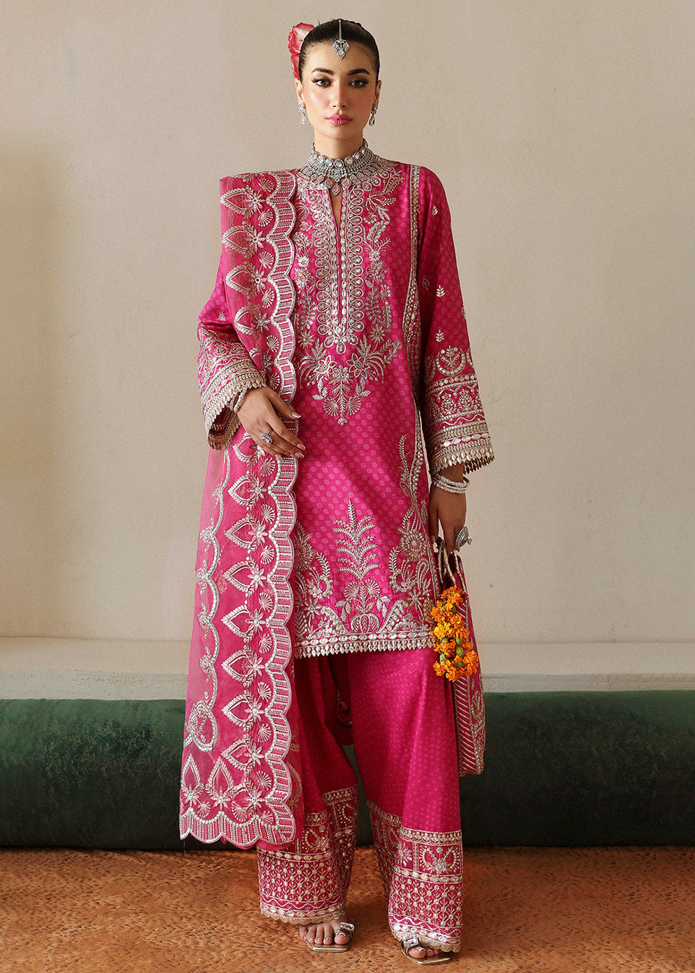 Buy Now Shehnai Wedding Formals '24 by Afrozeh | Hoor Online at Empress Online in USA, UK, France, UAE, Canada & Worldwide at Empress Clothing. 