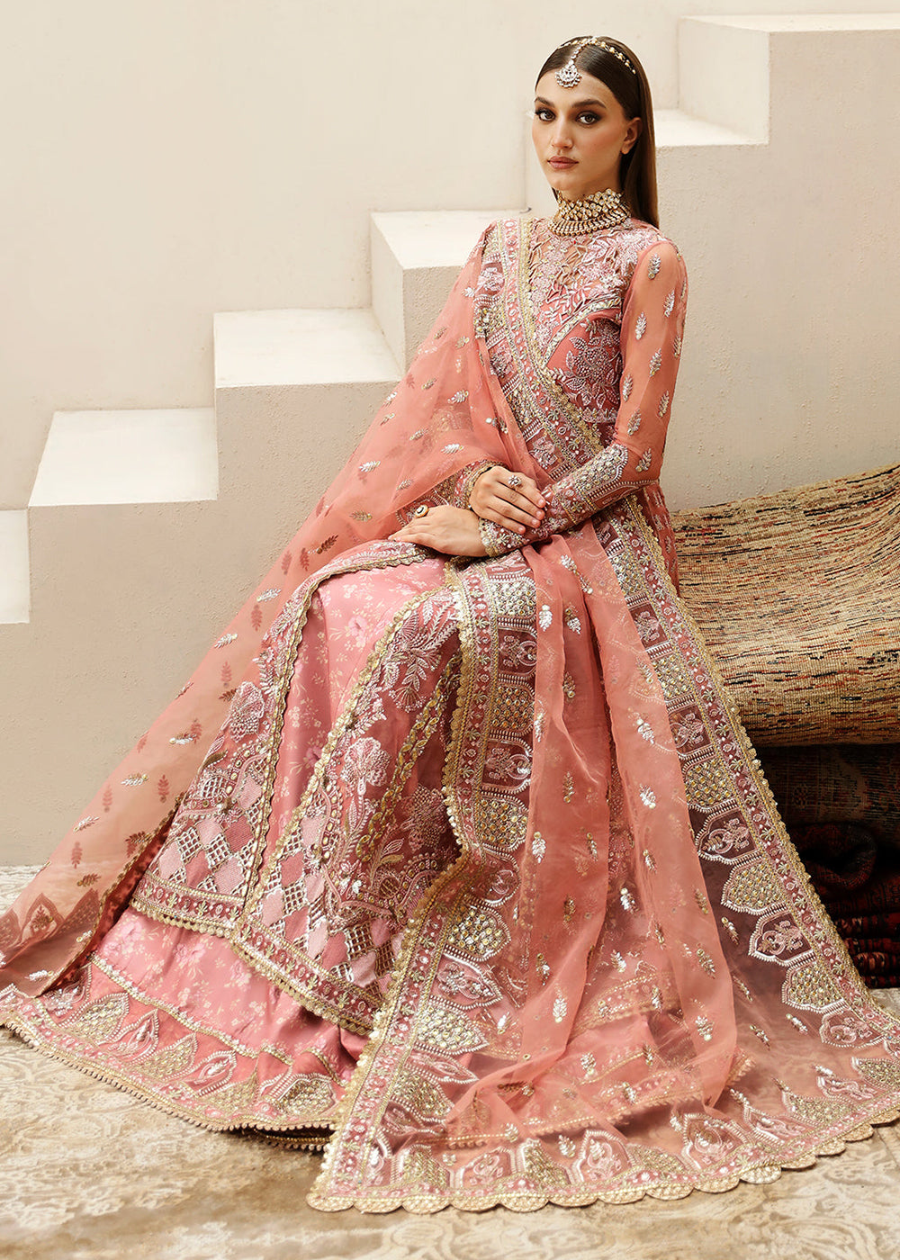 Buy Now Shehnai Wedding Formals '24 by Afrozeh | Shahpara Online at Empress Online in USA, UK, France, UAE, Canada & Worldwide at Empress Clothing.