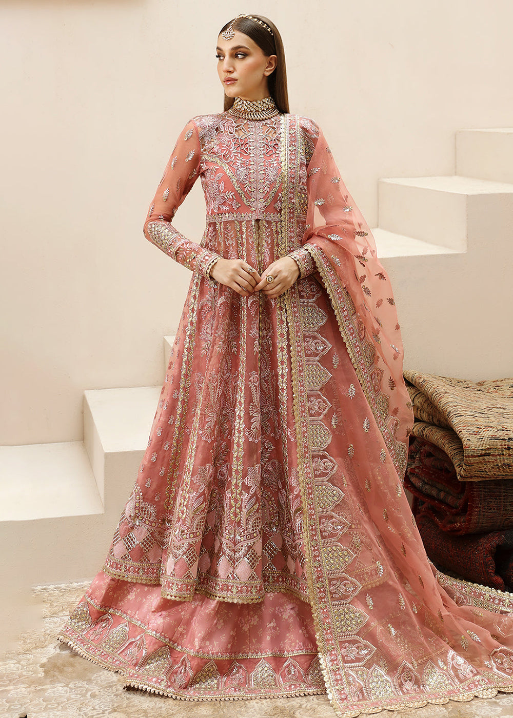 Buy Now Shehnai Wedding Formals '24 by Afrozeh | Shahpara Online at Empress Online in USA, UK, France, UAE, Canada & Worldwide at Empress Clothing.