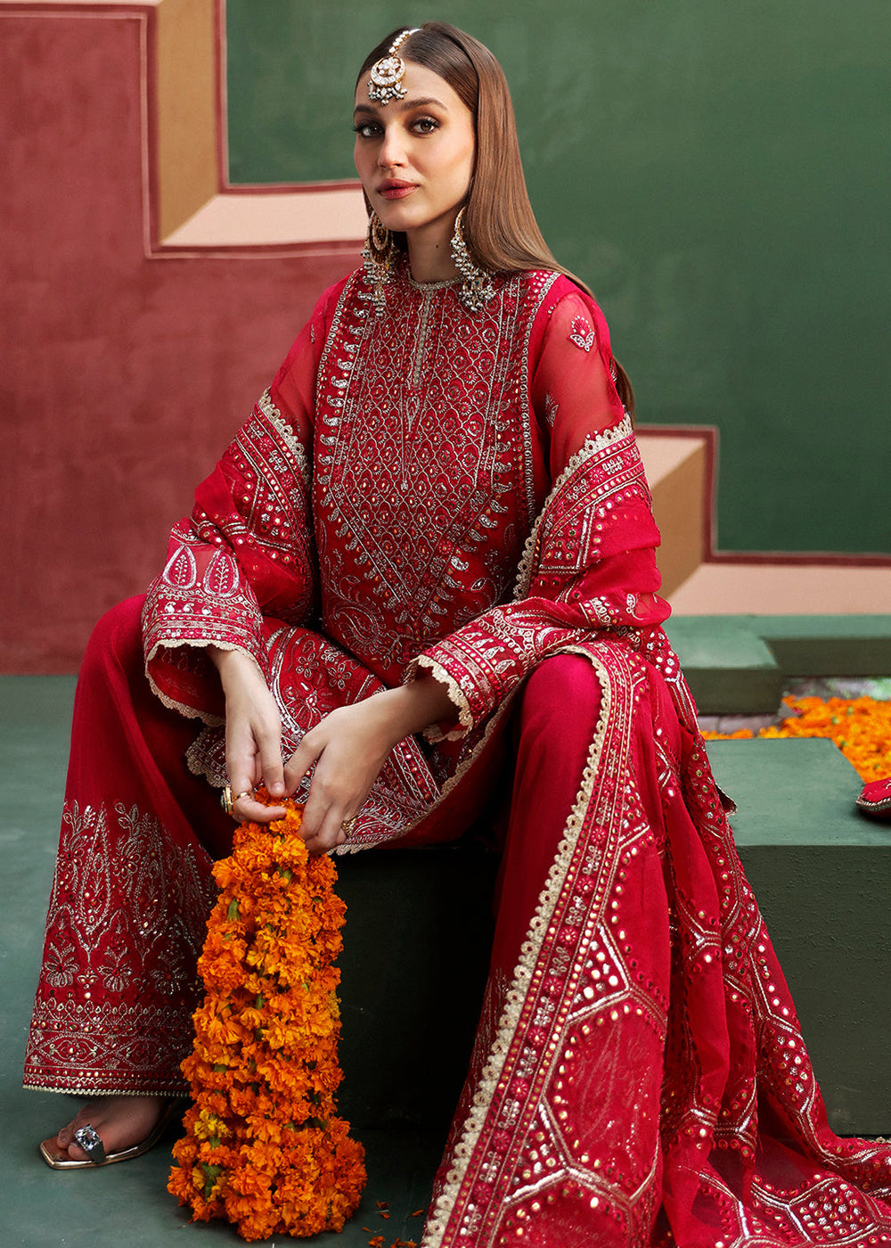 Buy Now Shehnai Wedding Formals '24 by Afrozeh | Yasmin Online at Empress Online in USA, UK, France, UAE, Canada & Worldwide at Empress Clothing.