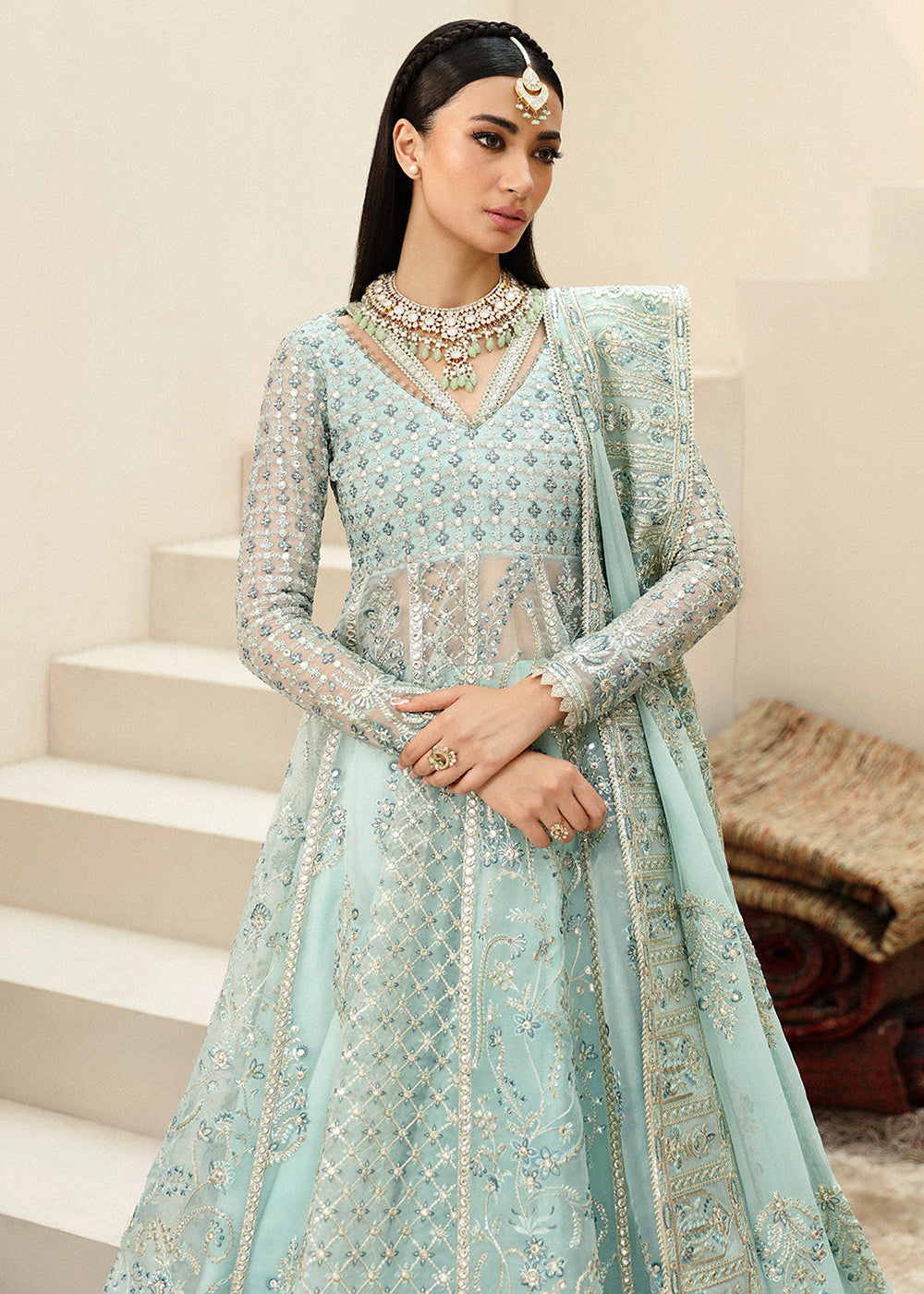 Buy Now Shehnai Wedding Formals '24 by Afrozeh | Tazmeen Online at Empress Online in USA, UK, France, UAE, Canada & Worldwide at Empress Clothing.