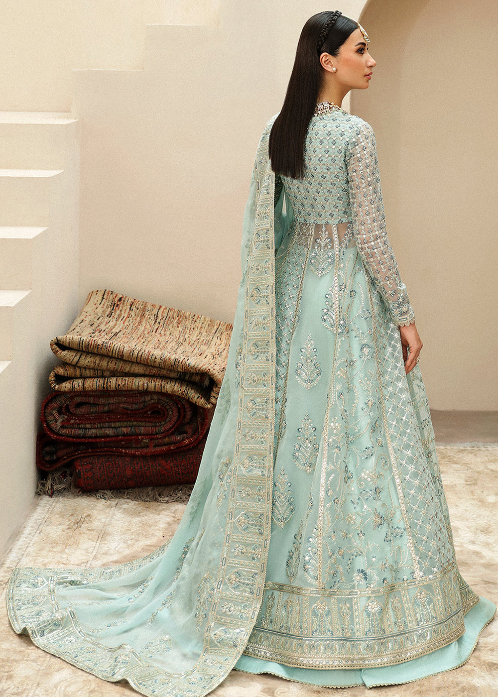 Buy Now Shehnai Wedding Formals '24 by Afrozeh | Tazmeen Online at Empress Online in USA, UK, France, UAE, Canada & Worldwide at Empress Clothing.