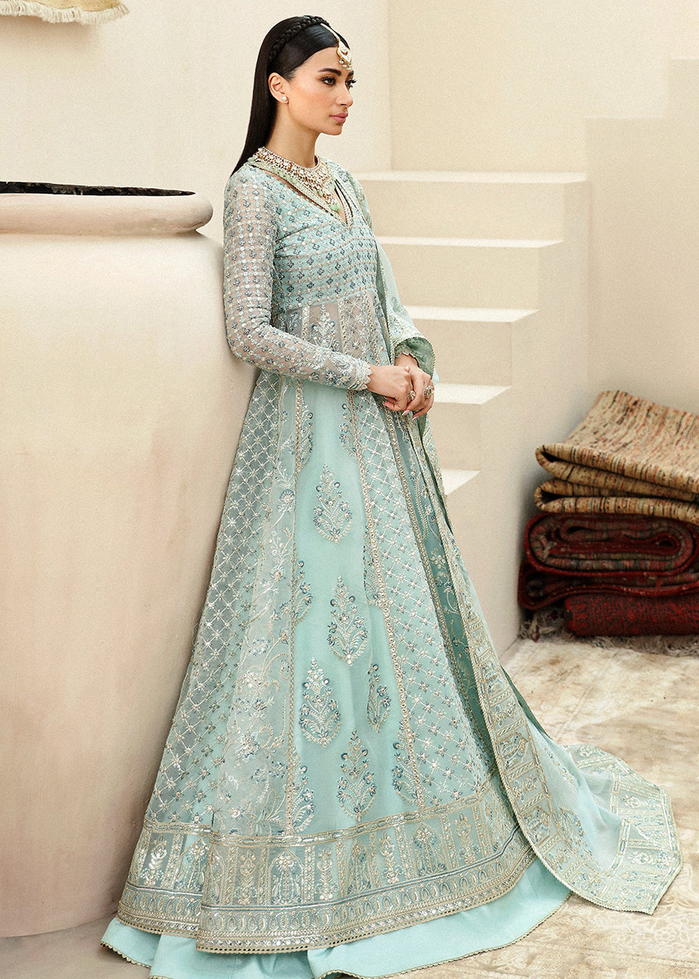 Buy Now Shehnai Wedding Formals '24 by Afrozeh | Tazmeen Online at Empress Online in USA, UK, France, UAE, Canada & Worldwide at Empress Clothing.