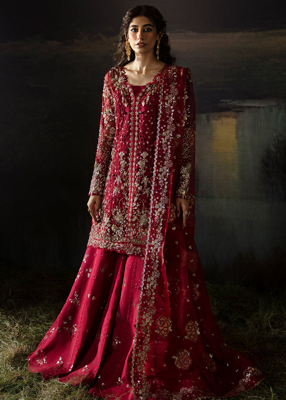 Buy Now Hayat Wedding Formals '24 by Afrozeh | Abeer Online at Empress Online in USA, UK, Canada & Worldwide at Empress Clothing.