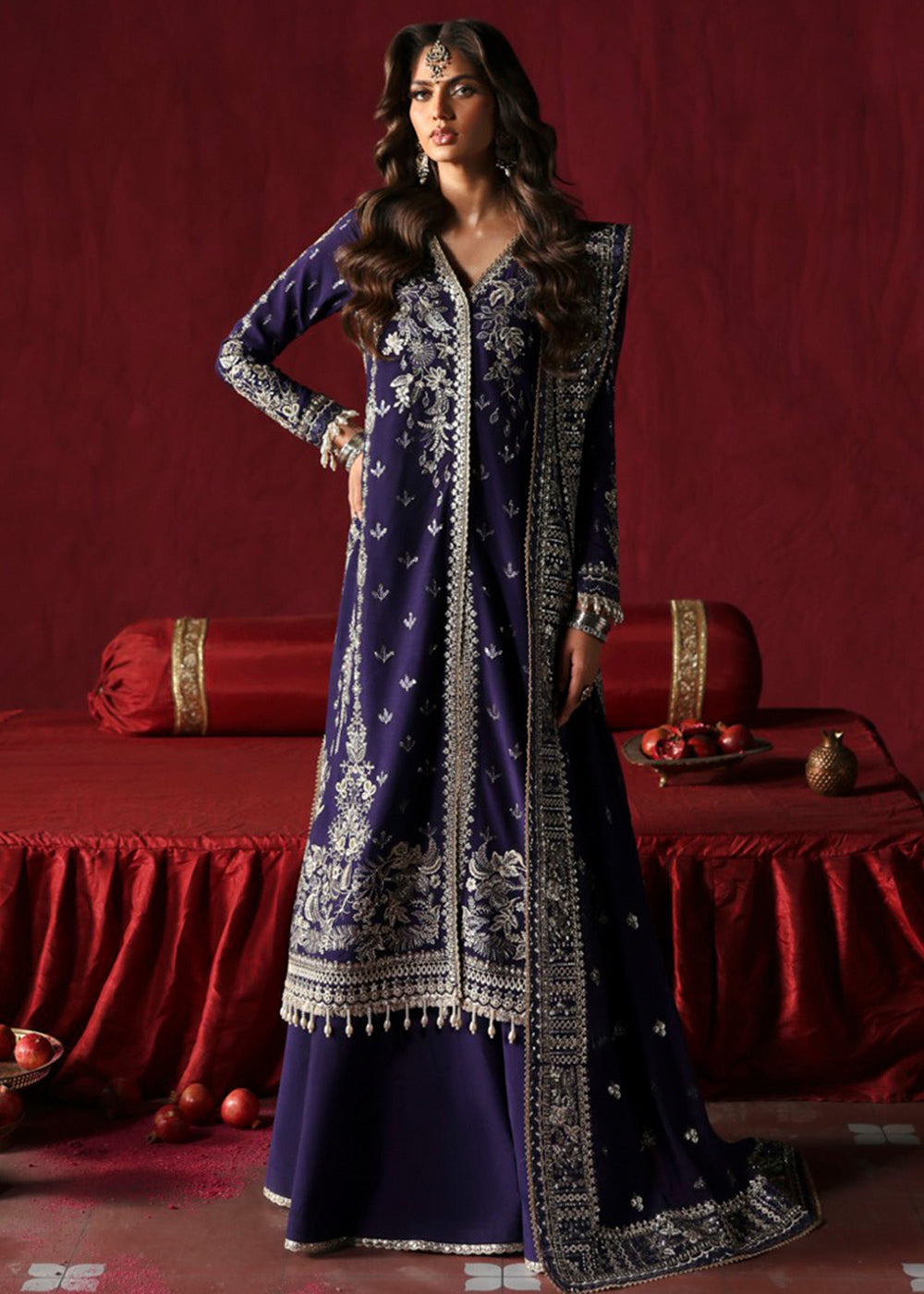 Buy Now Divani The Silk Wedding Edit '25 by Afrozeh | Kaneez Online in USA, UK, Canada, France, UAE & Worldwide at Empress Clothing.