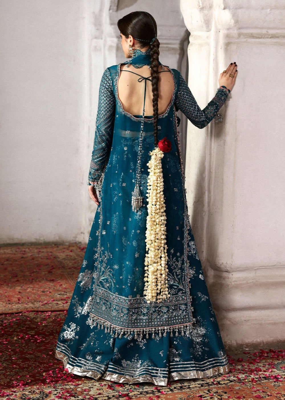 Buy Now Mussarat Wedding Formals by Hussain Rehar | Zebunisa Online in US, UK, Canada, France, Italy, Germany, Greece, Sweden, Africa & Worldwide at Empress.