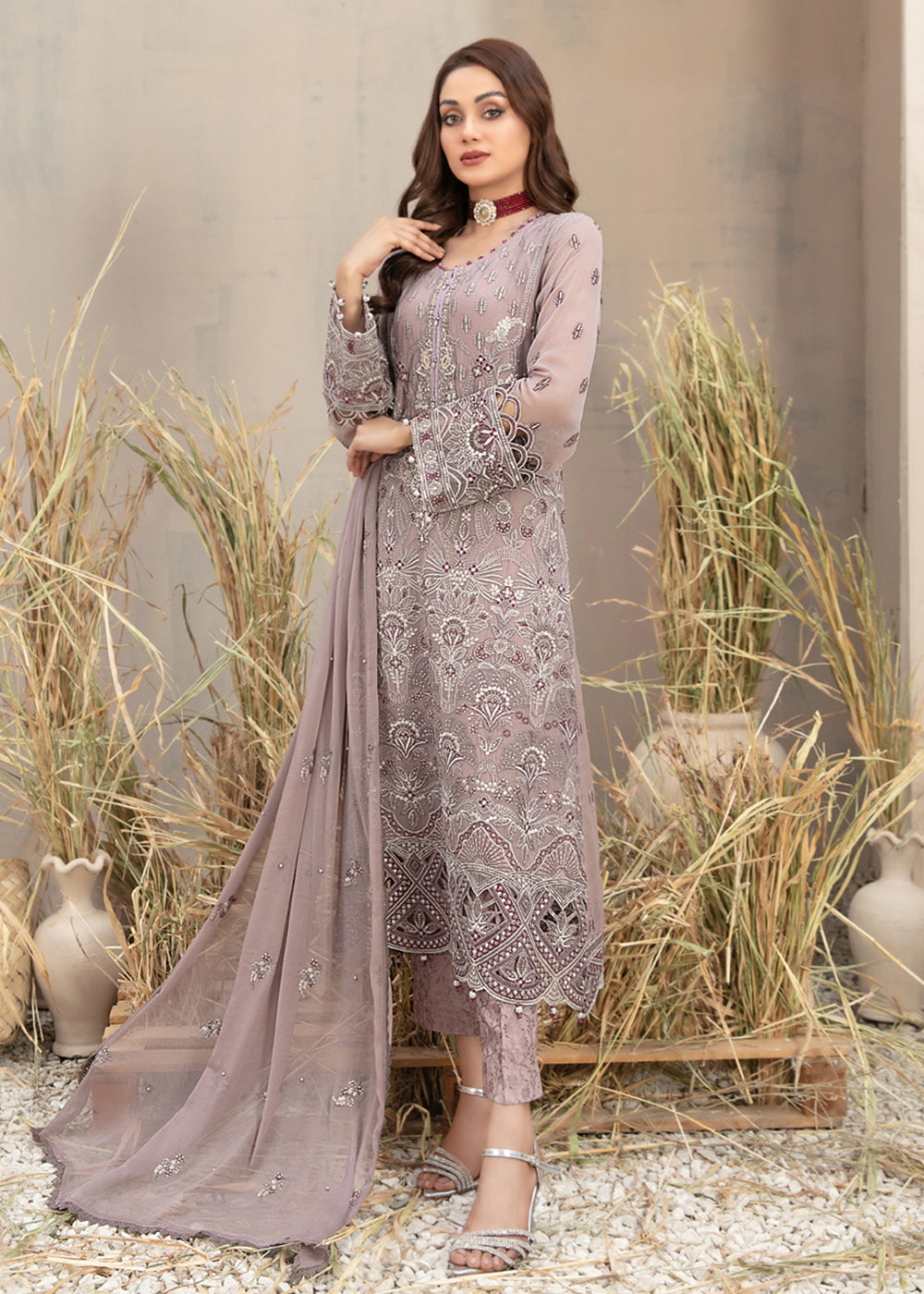 Buy Now Arushi Formal Chiffon Collection by Tawakkal Fabrics | D - 9881 Online at Empress in USA, UK, Canada & Worldwide at Empress Clothing. 