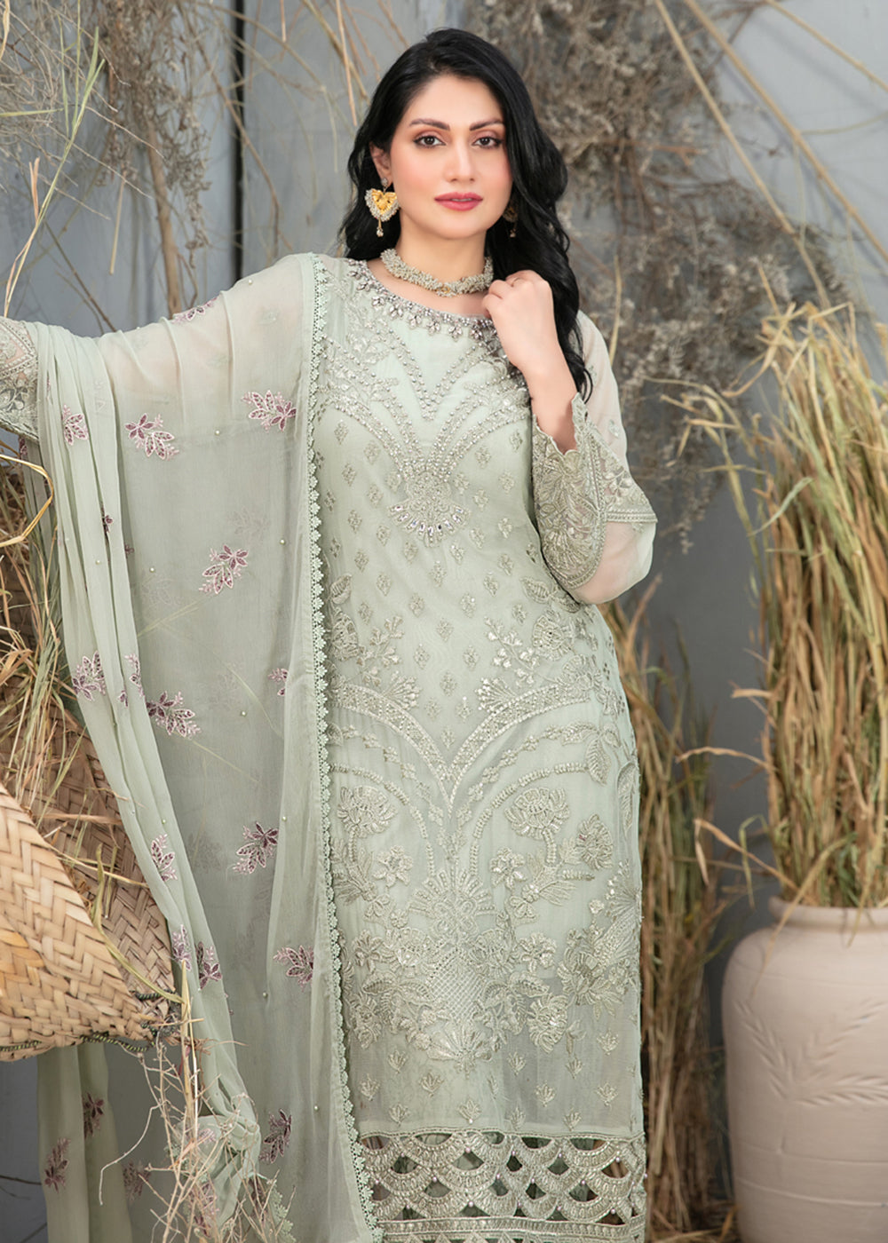 Buy Now Arushi Formal Chiffon Collection by Tawakkal Fabrics | D - 9883 Online at Empress in USA, UK, Canada & Worldwide at Empress Clothing.