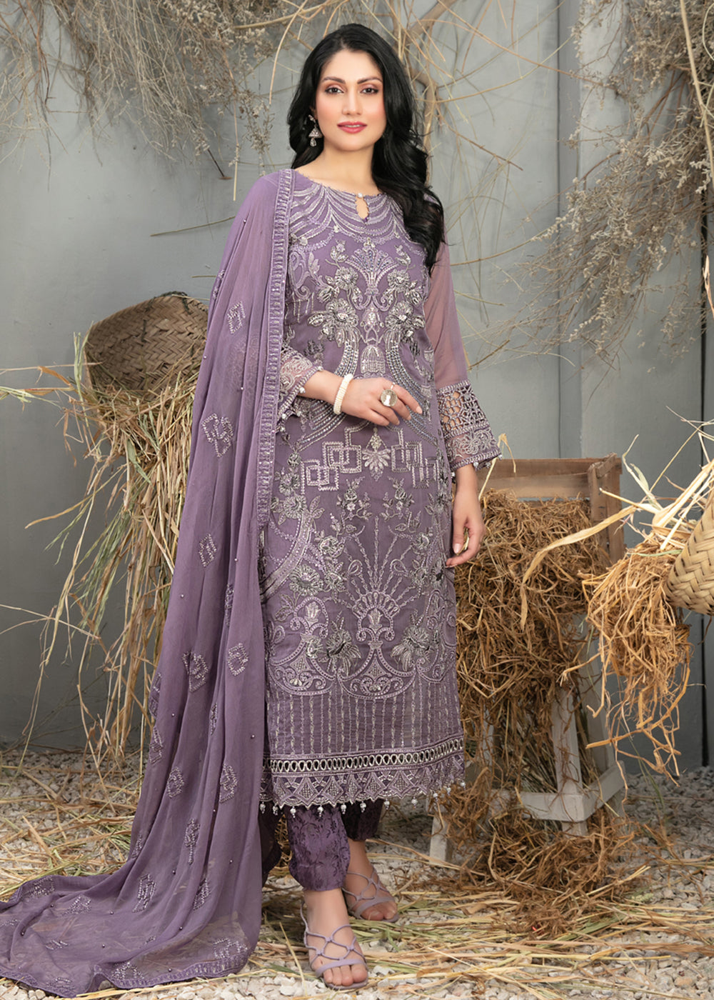 Buy Now Arushi Formal Chiffon Collection by Tawakkal Fabrics | D - 9886 Online at Empress in USA, UK, Canada & Worldwide at Empress Clothing. 