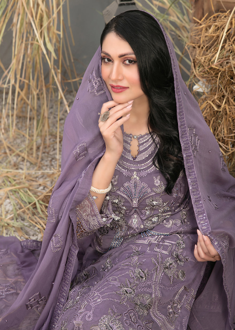 Buy Now Arushi Formal Chiffon Collection by Tawakkal Fabrics | D - 9886 Online at Empress in USA, UK, Canada & Worldwide at Empress Clothing. 