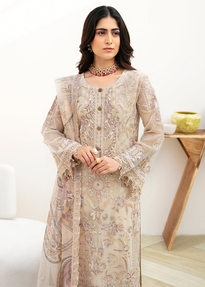 Buy Now Chevron Chiffon Collection Volume 8 by Ramsha | A-802 Online at Empress in USA, UK, Canada & Worldwide at Empress Clothing. 