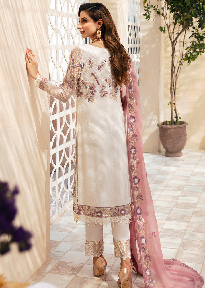 Buy Now Chevron Luxury Chiffon Collection 24 by Ramsha | A-902 Online at Empress in USA, UK, Canada, Germany, Italy, Dubai & Worldwide at Empress Clothing.