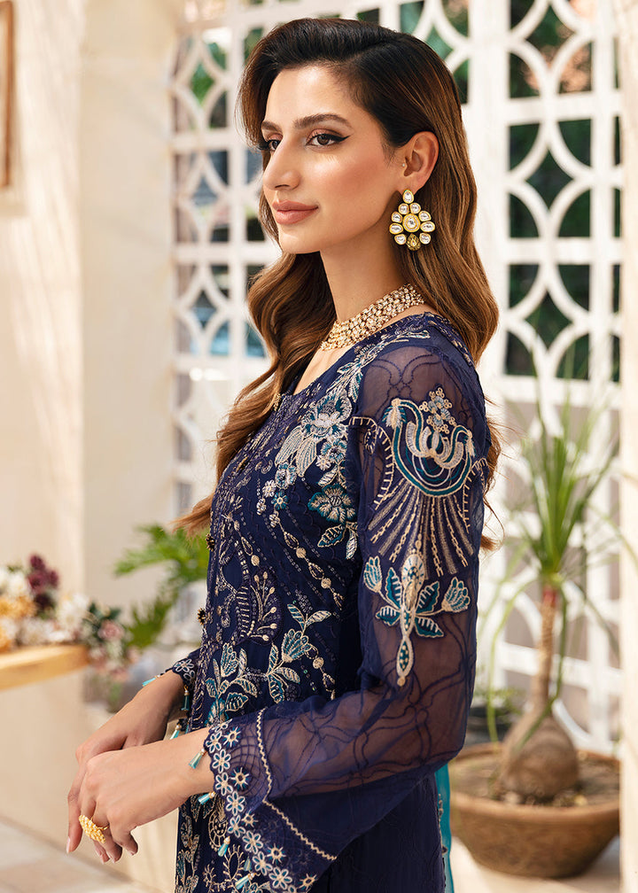 Buy Now Chevron Luxury Chiffon Collection 24 by Ramsha | A-903 Online at Empress in USA, UK, Canada, Germany, Italy, Dubai & Worldwide at Empress Clothing.