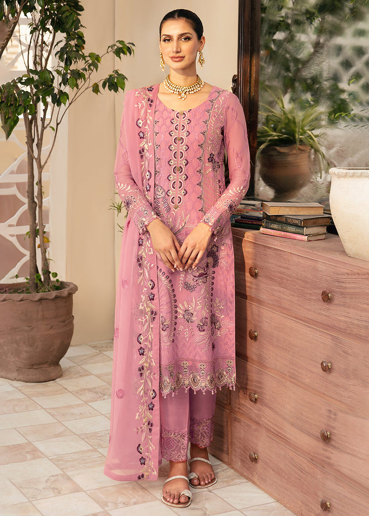 Buy Now Chevron Luxury Chiffon Collection 24 by Ramsha | A-909 Online at Empress in USA, UK, Canada, Germany, Italy, Dubai & Worldwide at Empress Clothing. 