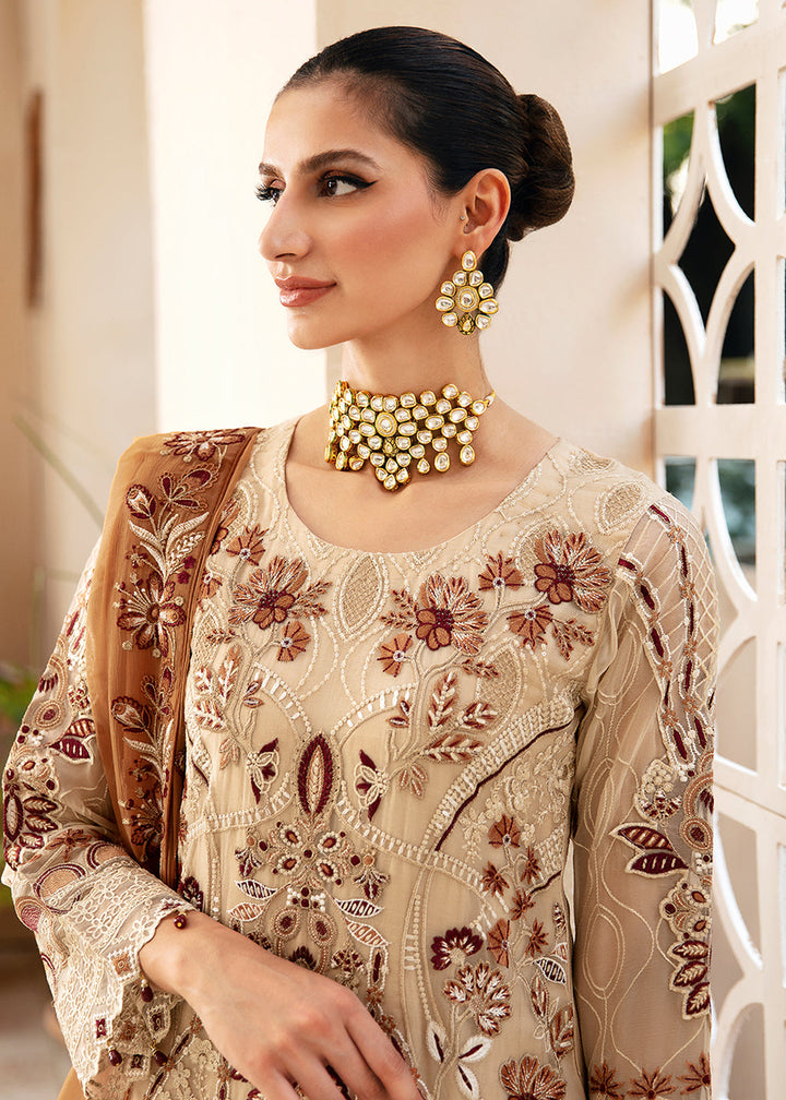 Buy Now Chevron Luxury Chiffon Collection 24 by Ramsha | A-912 Online at Empress in USA, UK, Canada, Germany, Italy, Dubai & Worldwide at Empress Clothing.