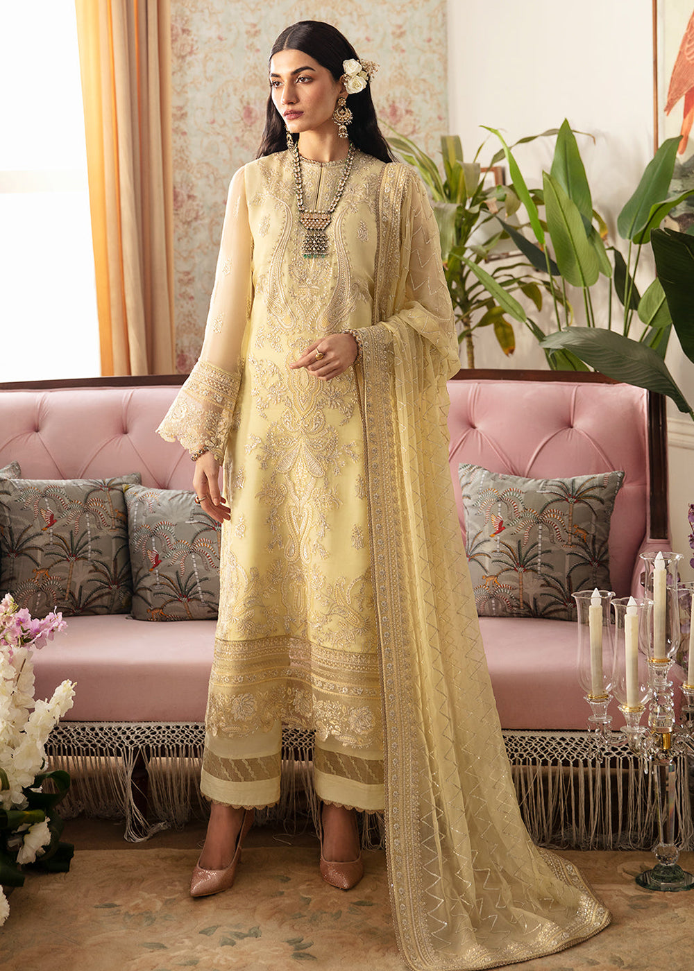 Buy Now The Whispers of Grandeur Luxury Formals '24 by Ayzel | MALVA Online at Empress Online in USA, UK, Canada & Worldwide at Empress Clothing.