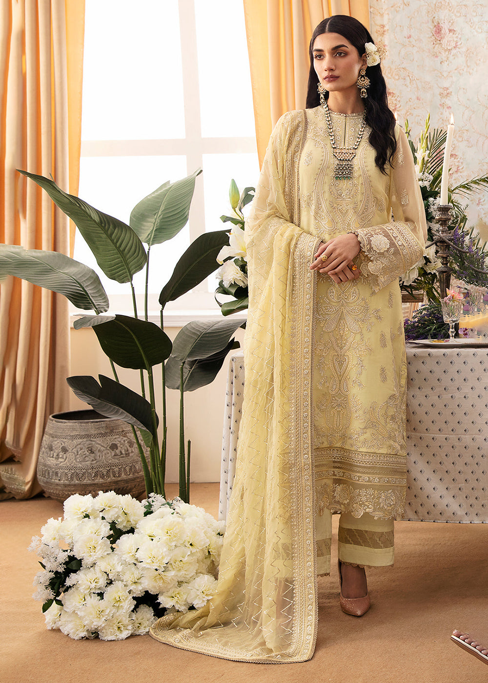 Buy Now The Whispers of Grandeur Luxury Formals '24 by Ayzel | MALVA Online at Empress Online in USA, UK, Canada & Worldwide at Empress Clothing.