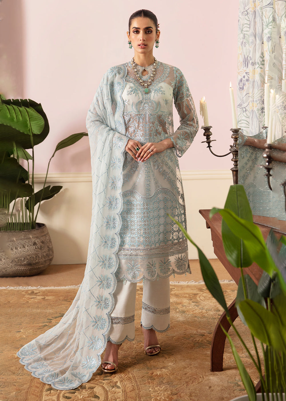 Buy Now The Whispers of Grandeur Luxury Formals '24 by Ayzel | VIANA Online at Empress Online in USA, UK, Canada & Worldwide at Empress Clothing.
