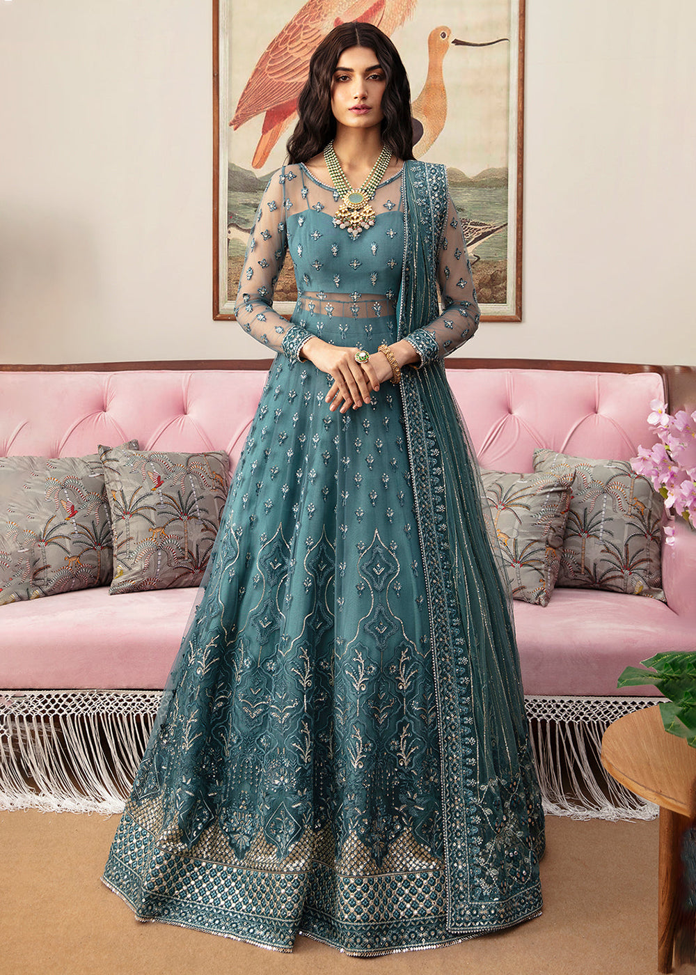 Buy Now The Whispers of Grandeur Luxury Formals '24 by Ayzel | LOBELIA Online at Empress Online in USA, UK, Canada & Worldwide at Empress Clothing.