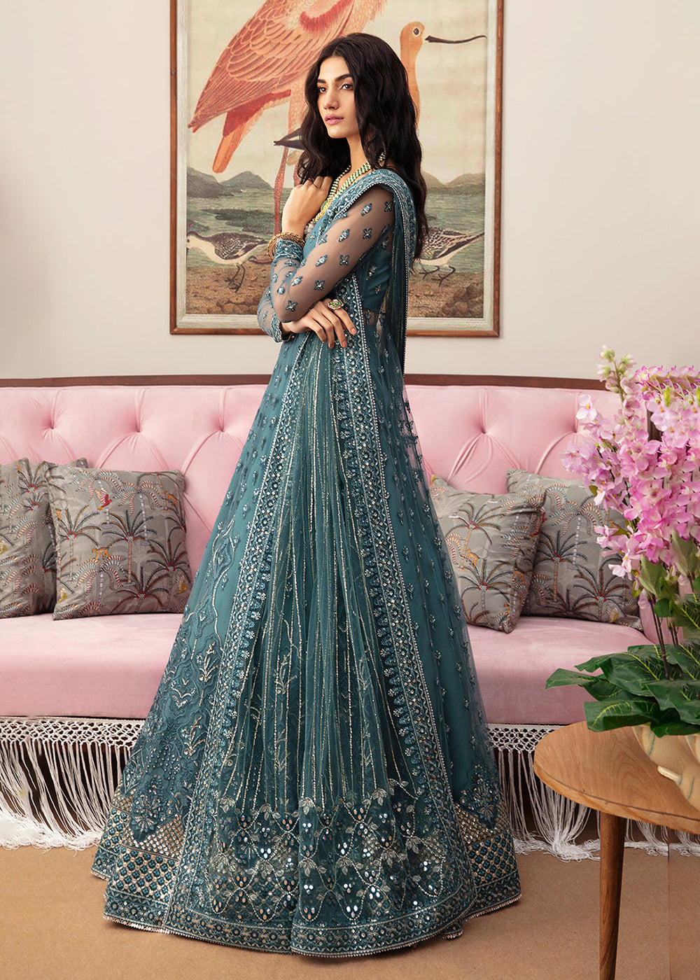 Buy Now The Whispers of Grandeur Luxury Formals '24 by Ayzel | LOBELIA Online at Empress Online in USA, UK, Canada & Worldwide at Empress Clothing.