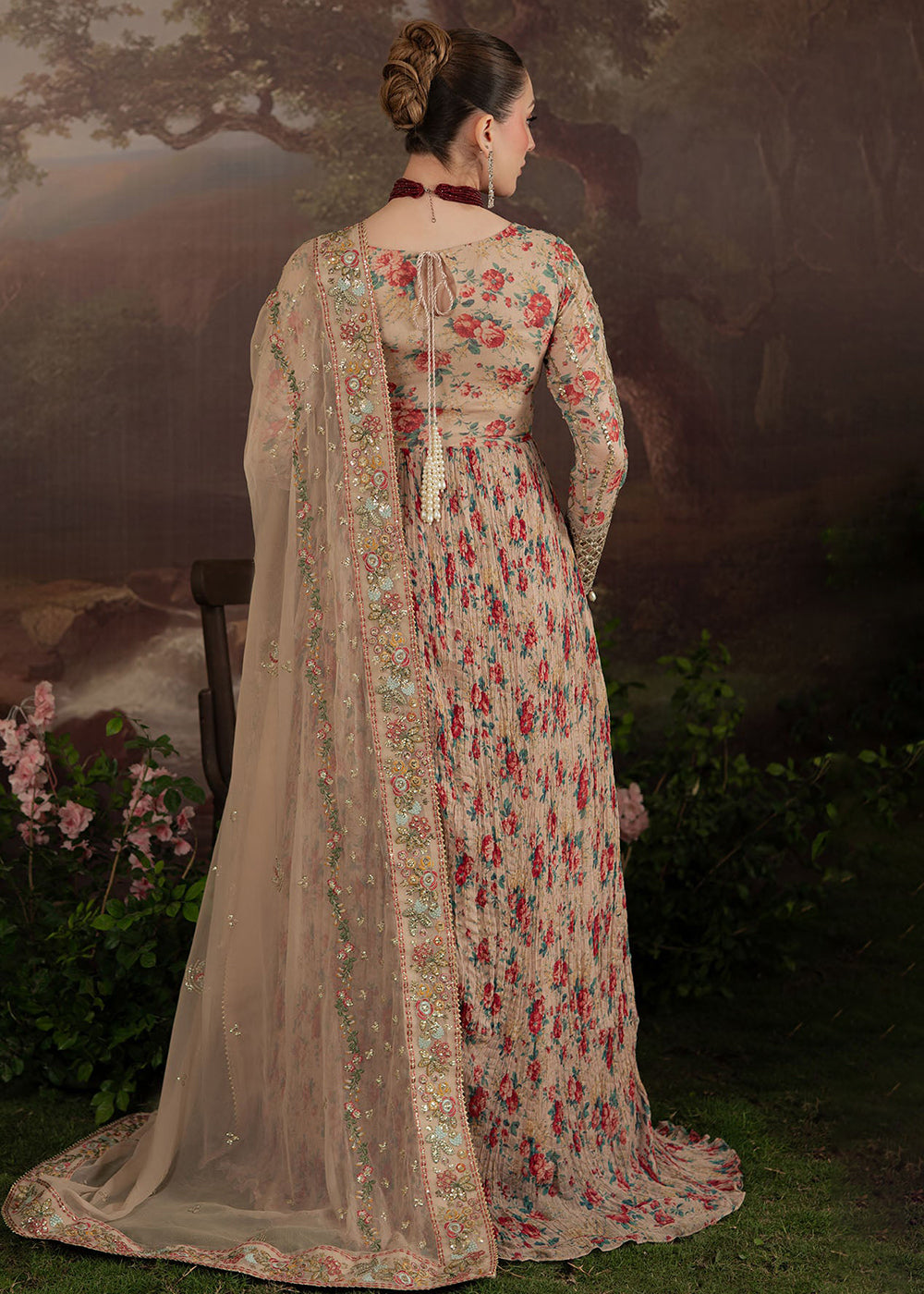 Buy Now Amaya Luxury Chiffon '25 by Nureh | AM-13 Online in USA, UK, Canada, France, Italy, Germany, New Zealand, Australia, UAE & Worldwide at Empress Clothing