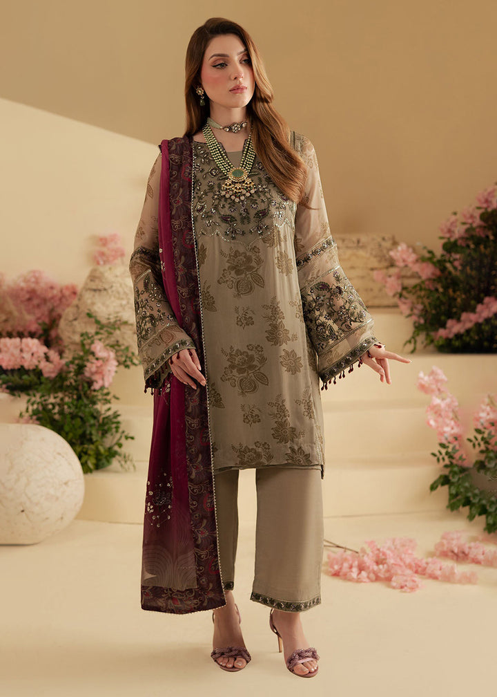 Buy Now Amaya Luxury Chiffon '25 by Nureh | AM-15 Online in USA, UK, Canada, France, Italy, Germany, New Zealand, Australia, UAE & Worldwide at Empress Clothing