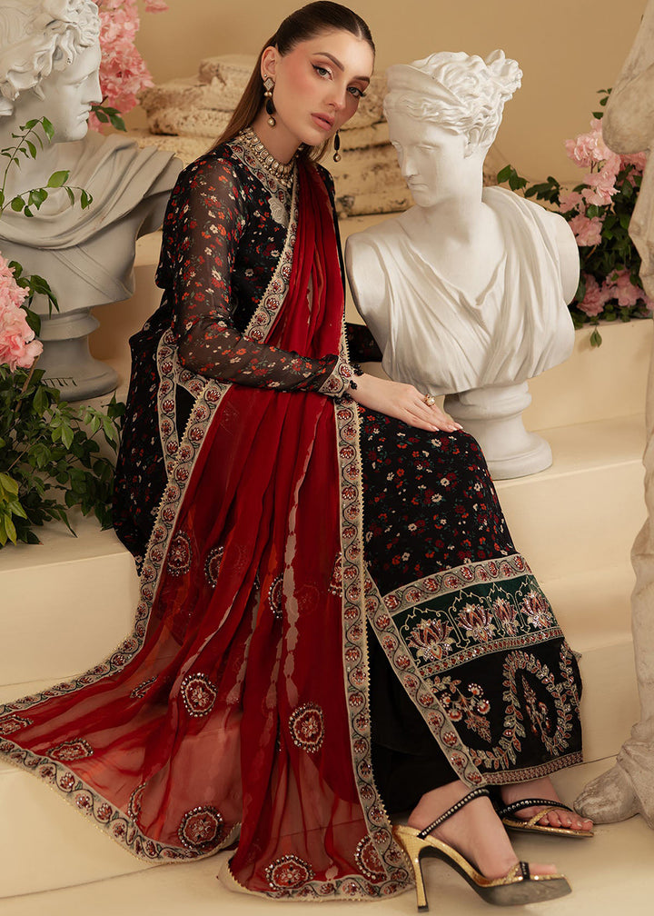 Buy Now Amaya Luxury Chiffon '25 by Nureh | AM-18 Online in USA, UK, Canada, France, Italy, Germany, New Zealand, Australia, UAE & Worldwide at Empress Clothing