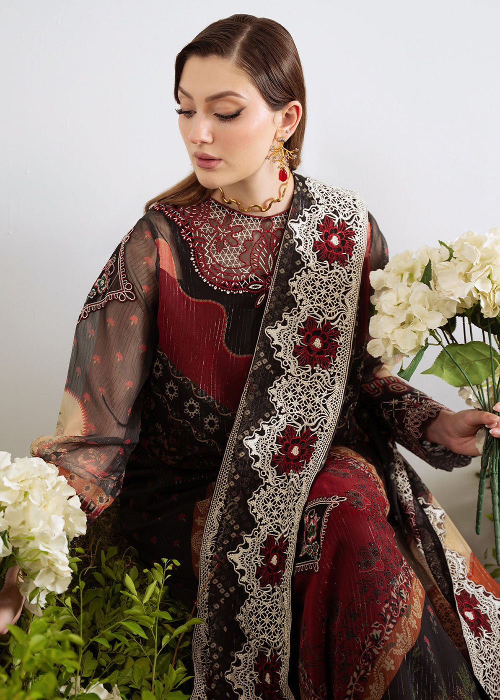 Buy Now Amaya Luxury Chiffon '25 by Nureh | AM-22 Online in USA, UK, Canada, France, Italy, Germany, Singapore, Australia, UAE & Worldwide at Empress Clothing