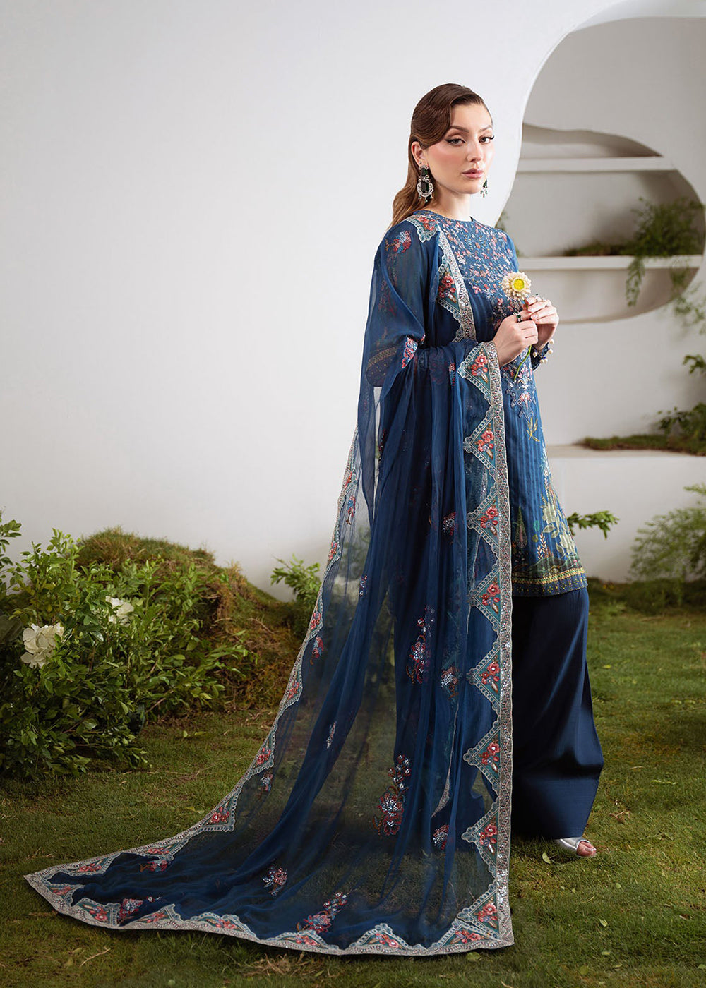 Buy Now Amaya Luxury Chiffon '25 by Nureh | AM-23 Online in USA, UK, Canada, France, Italy, Germany, Singapore, Australia, UAE & Worldwide at Empress Clothing