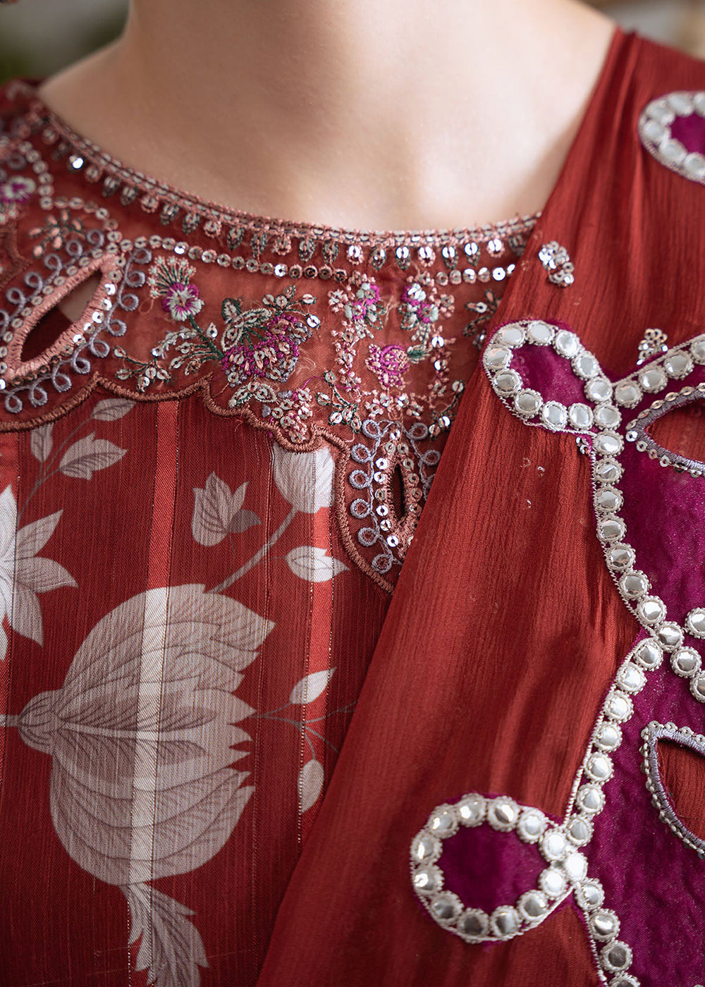 Buy Now Amaya Luxury Chiffon '25 by Nureh | AM-24 Online in USA, UK, Canada, France, Italy, Germany, Singapore, Australia, UAE & Worldwide at Empress Clothing