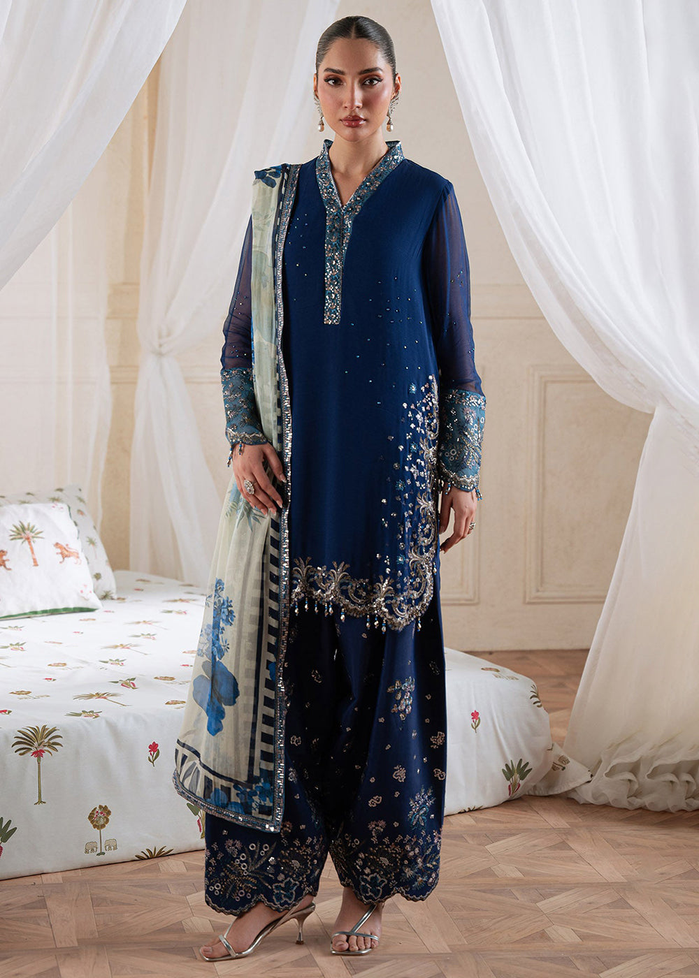 Buy Now Amaya Luxury Chiffons '26 by Nureh | AM-37 Online in US, UK, Canada, France, Italy, Germany, Greece, Sweden, Africa, Netherlands & Worldwide at Empress.