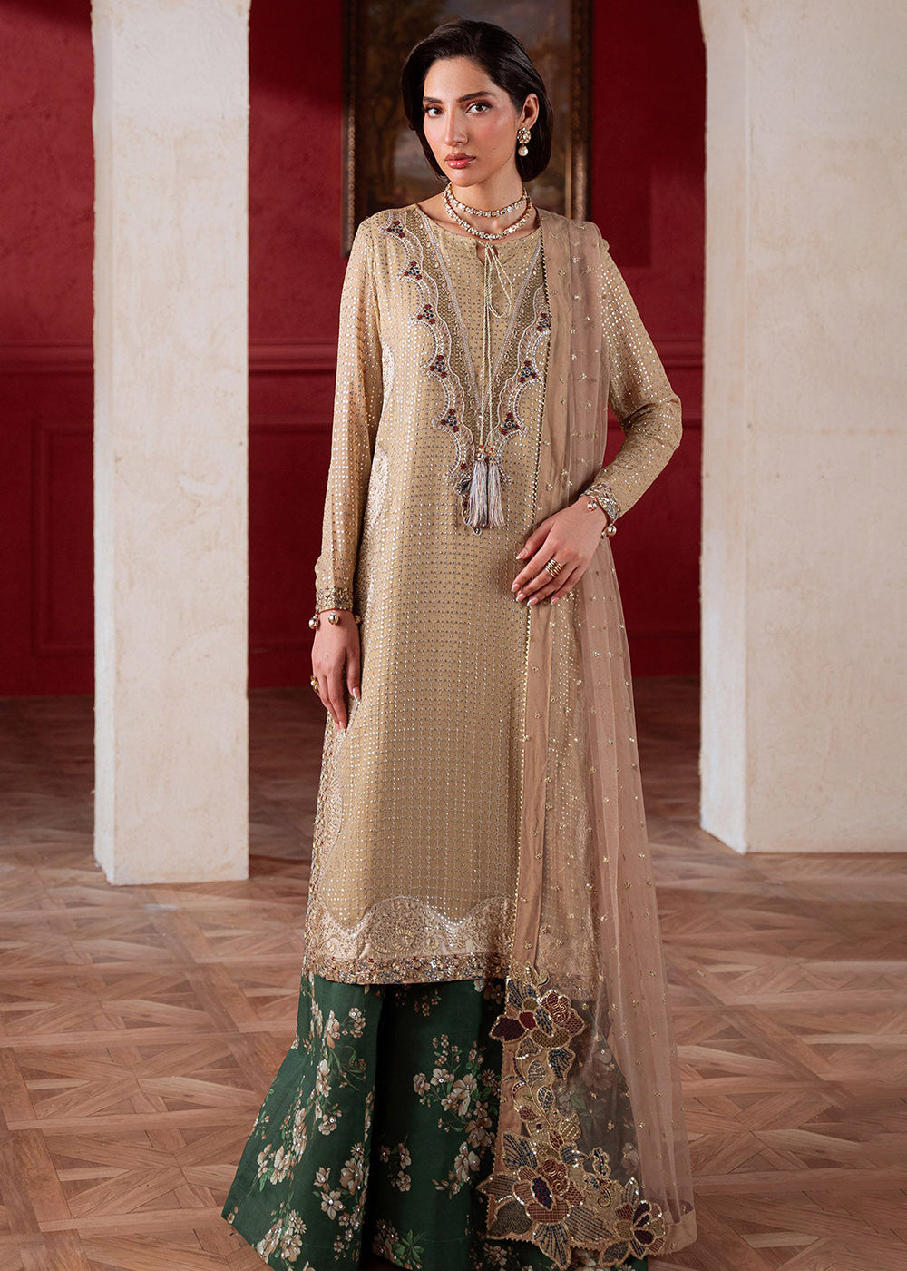 Buy Now Amaya Luxury Chiffons '26 by Nureh | AM-39 Online in US, UK, Canada, France, Italy, Germany, Greece, Sweden, Africa, Netherlands & Worldwide at Empress.