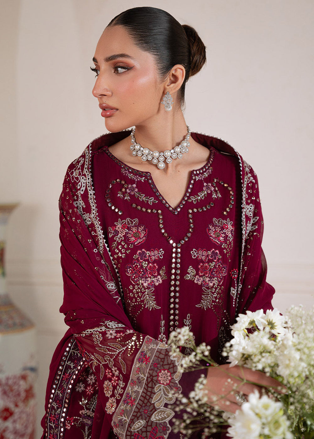 Buy Now Amaya Luxury Chiffons '26 by Nureh | AM-40 Online in US, UK, Canada, France, Italy, Germany, Greece, Sweden, Africa, Netherlands & Worldwide at Empress.