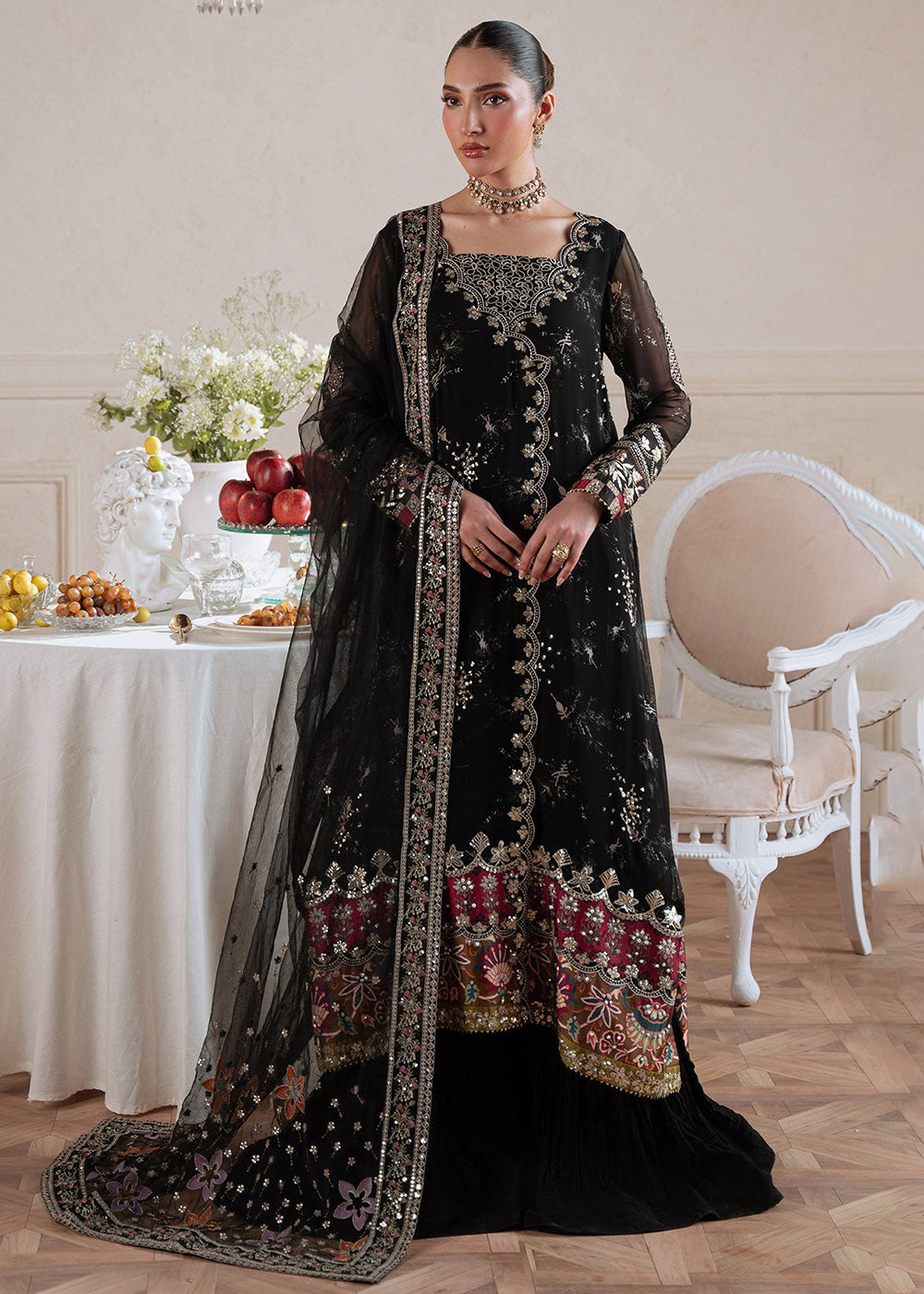 Buy Now Amaya Luxury Chiffons '26 by Nureh | AM-42 Online in US, UK, Canada, France, Italy, Germany, Greece, Sweden, Africa, Netherlands & Worldwide at Empress.