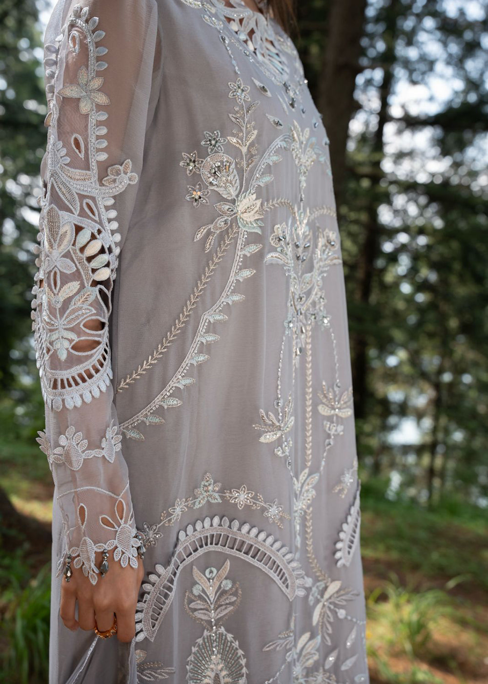 Buy Now Aura Handmade Chiffons Vol 4 by Zebtan | AR-03 Online in US, UK, Canada, France, Greece, Germany, Ireland, Sweden, Netherlands &amp; Worldwide at Empress.