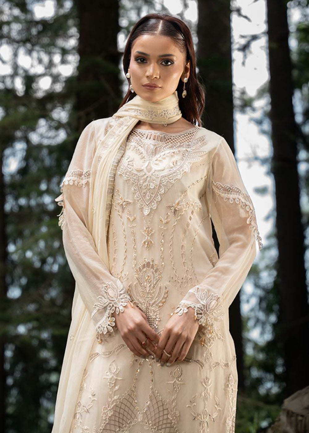 Buy Now Aura Handmade Chiffons Vol 4 by Zebtan | AR-04 Online in US, UK, Canada, France, Greece, Germany, Ireland, Sweden, Netherlands &amp; Worldwide at Empress.