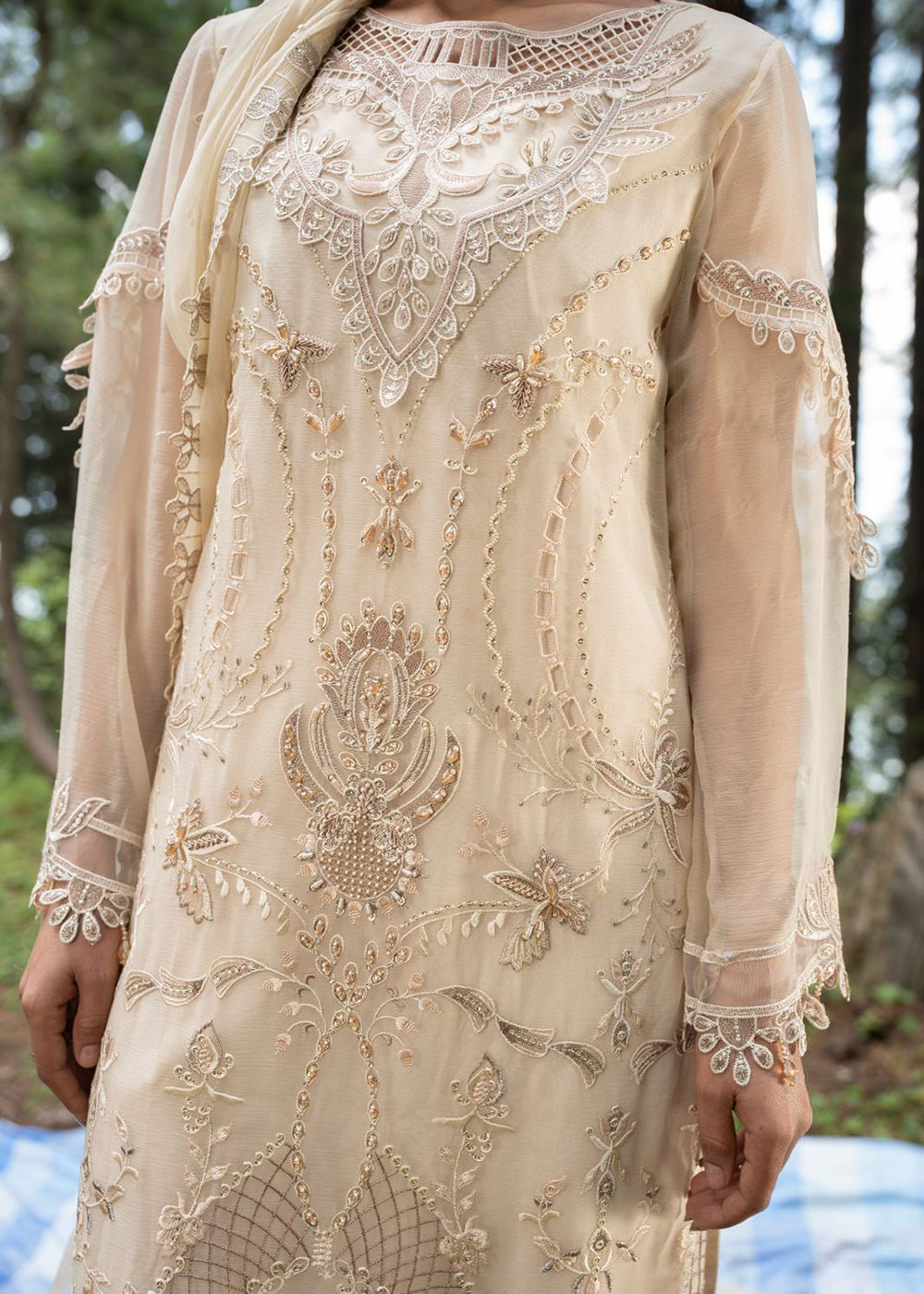 Buy Now Aura Handmade Chiffons Vol 4 by Zebtan | AR-04 Online in US, UK, Canada, France, Greece, Germany, Ireland, Sweden, Netherlands &amp; Worldwide at Empress.