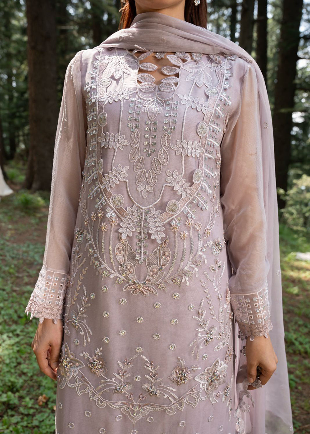 Buy Now Aura Handmade Chiffons Vol 4 by Zebtan | AR-08 Online in US, UK, Canada, France, Greece, Germany, Ireland, Sweden, Netherlands &amp; Worldwide at Empress.
