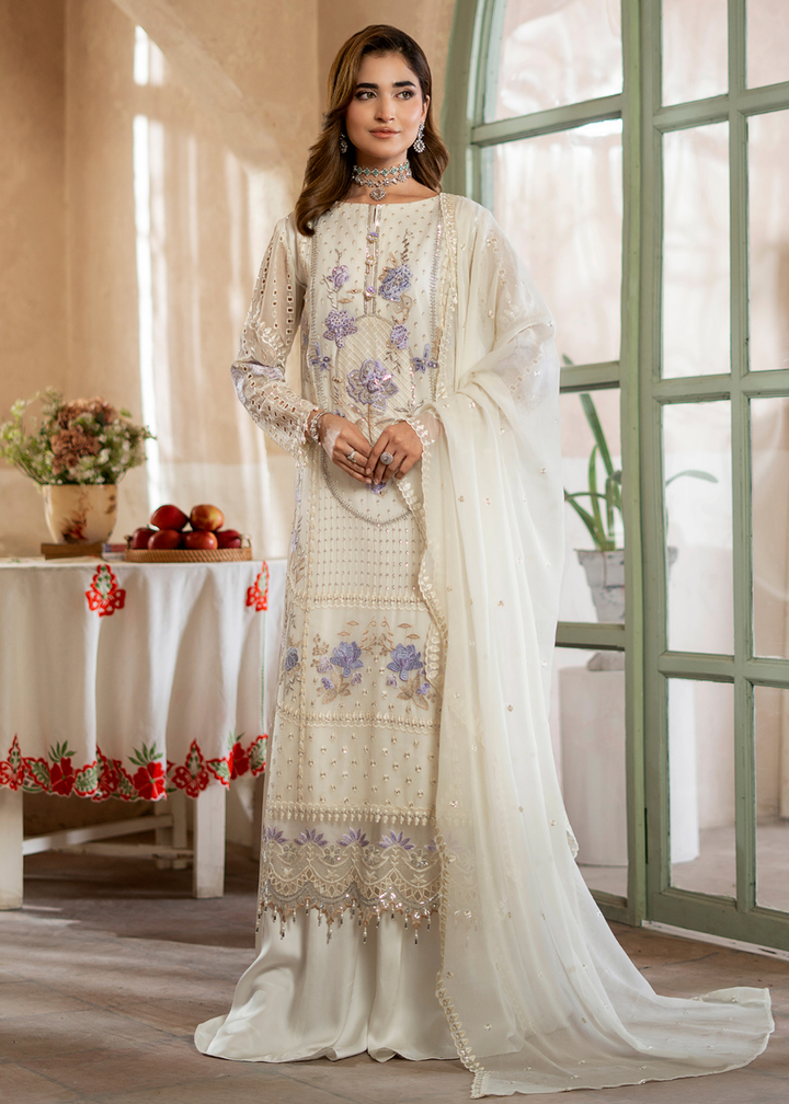 Buy Now Aura Handmade Chiffons Vol 3 by Zebtan | AR-02 Online in US, UK, Canada, France, Greece, Germany, Ireland, Sweden, Netherlands & Worldwide at Empress.