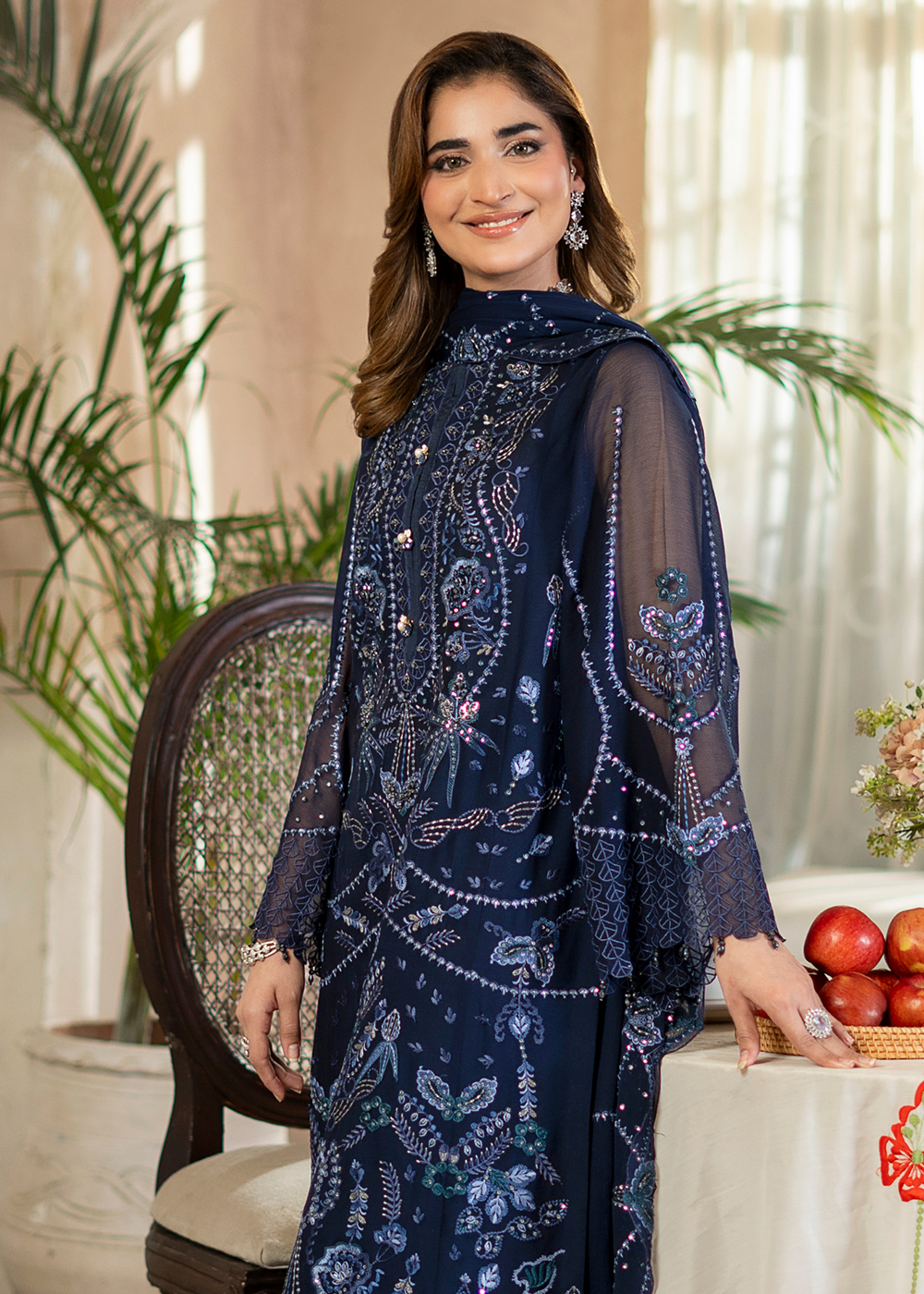 Buy Now Aura Handmade Chiffons Vol 3 by Zebtan | AR-06 Online in US, UK, Canada, France, Greece, Germany, Ireland, Sweden, Netherlands & Worldwide at Empress.