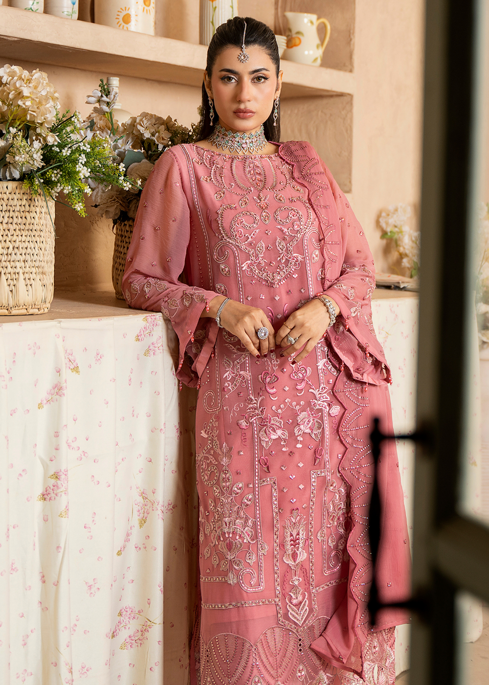 Buy Now Aura Handmade Chiffons Vol 3 by Zebtan | AR-08 Online in US, UK, Canada, France, Greece, Germany, Ireland, Sweden, Netherlands & Worldwide at Empress.