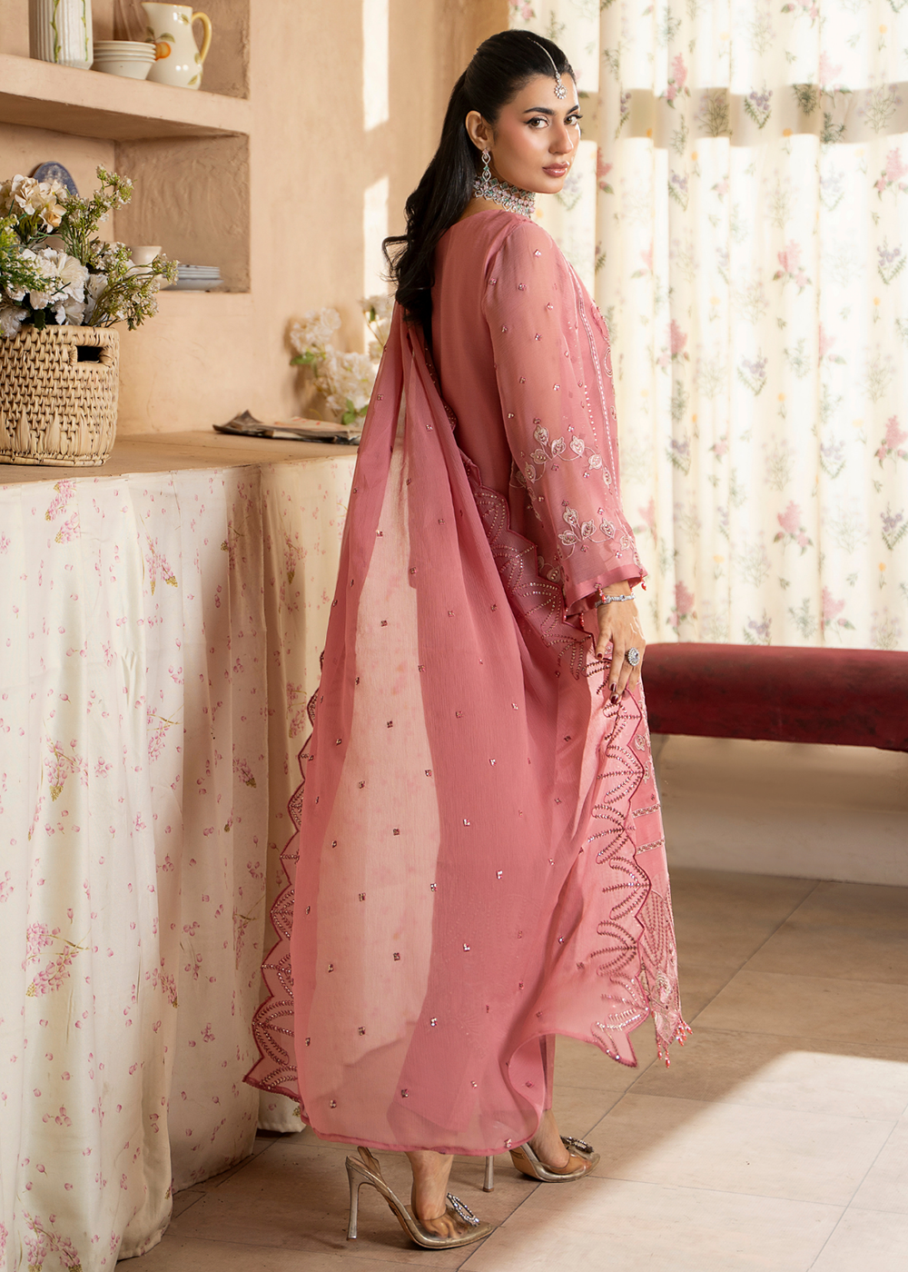 Buy Now Aura Handmade Chiffons Vol 3 by Zebtan | AR-08 Online in US, UK, Canada, France, Greece, Germany, Ireland, Sweden, Netherlands & Worldwide at Empress.