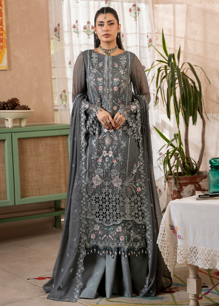 Buy Now Aura Handmade Chiffons Vol 3 by Zebtan | AR-09 Online in US, UK, Canada, France, Greece, Germany, Ireland, Sweden, Netherlands & Worldwide at Empress.