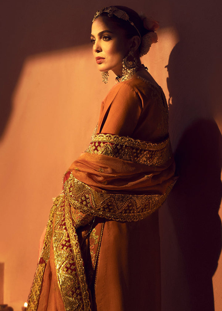 Buy Now Mushk - The Silk Edit '24 by AJR Couture | Sawan Online at Empress Online in USA, UK, Canada & Worldwide at Empress Clothing.