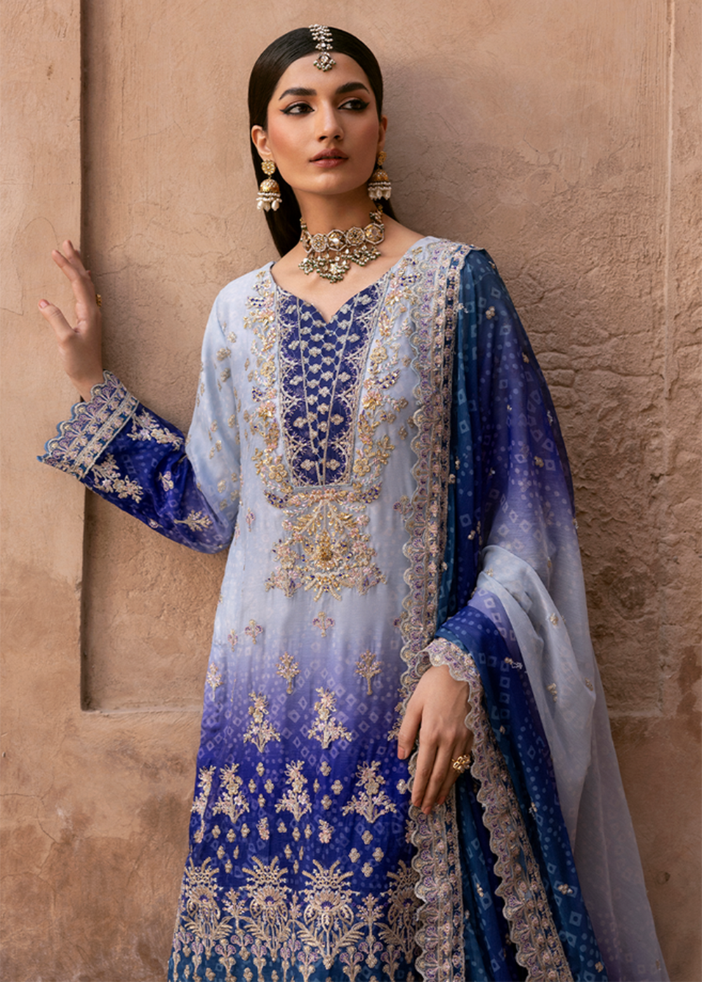 Buy Now The Empress Wedding Formals '25 by Emaan Adeel | AUREVIA Online in USA, UK, Canada, France, Italy, Germany, Qatar, UAE & Worldwide at Empress Clothing.