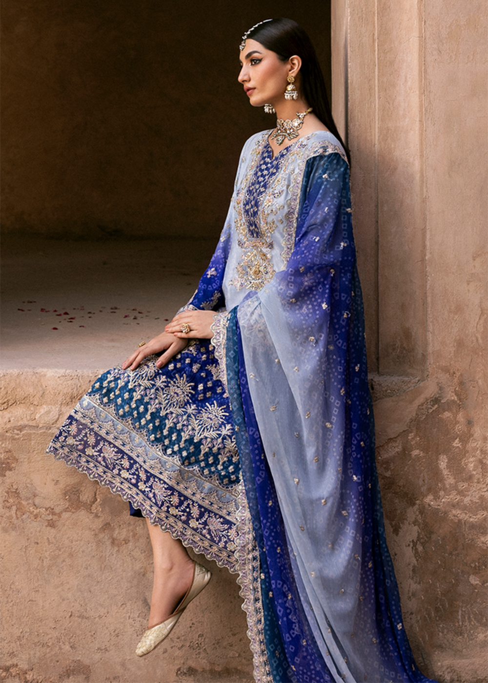Buy Now The Empress Wedding Formals '25 by Emaan Adeel | AUREVIA Online in USA, UK, Canada, France, Italy, Germany, Qatar, UAE & Worldwide at Empress Clothing.